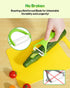 26 Set, Set 4+ Pcs Kids Knife Montessori Kitchen Tools for Toddlers' Real Cooking, BPA Free Knife Includes Crinkle