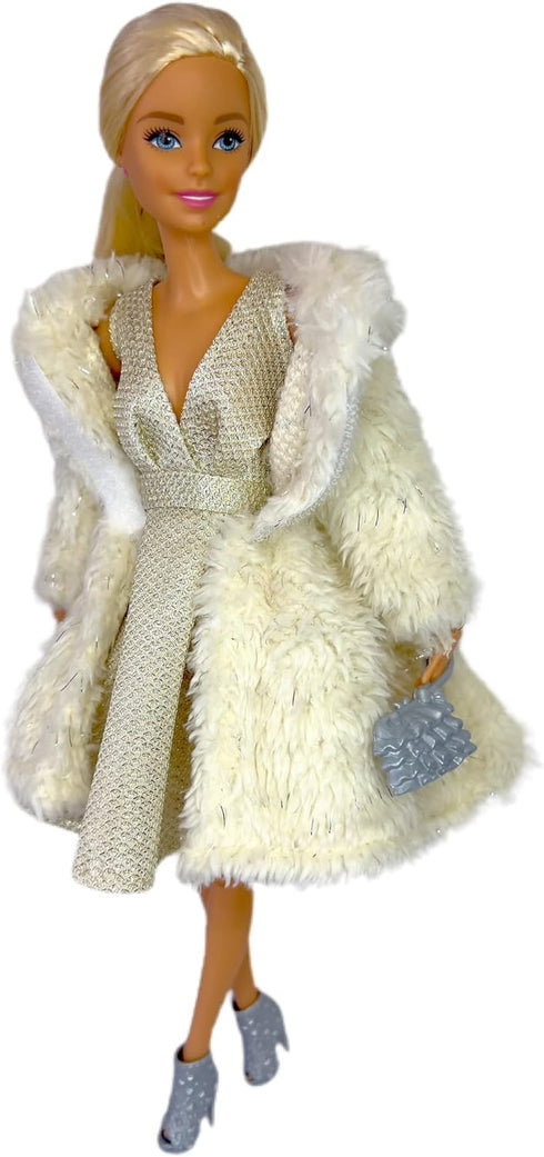 Eledoll 11.5 inch Doll Clothes Lot - Fashion Pack for Winter Holiday & New Years
