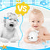 TFS TOP·FANS Whale Bath Toy - Light Up Sprinkler Bath Toys for Toddlers 1-3, Newborn Essentials, Birthday Gifts