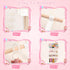 POVETIRE Headband Holder Hair Bows Organizer for Girls, Baby Headbands Hair Accessories Organizer Storage Wall Hanging