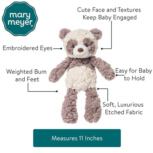 Mary Meyer Putty Nursery Soft Toy, Panda, 11 Inch (Pack of 1)