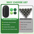 AotBlcer 8pcs Magnetic Balls Fidget Toys Adults, Stress Relief Magnet Sensory Ball with Silicone Shell for to Hands
