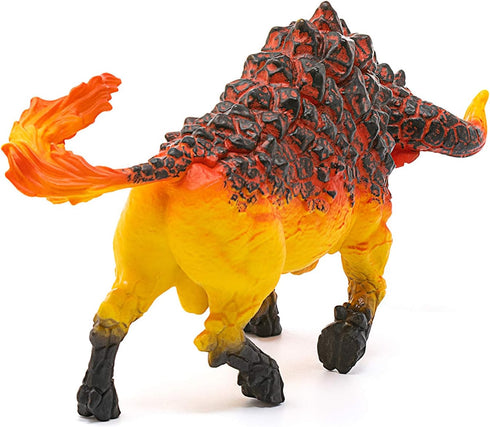 Schleich Eldrador Creatures - Mythical Lava Monster Action Figure, Fire Bull Toy for Kids Ages 7+