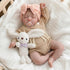 Dolls-20 inch 3 KSBD Realistic Reborn Baby Sleeping Lifelike Newborn Real Life Baby Dolls, Soft Cloth Body with Feeding