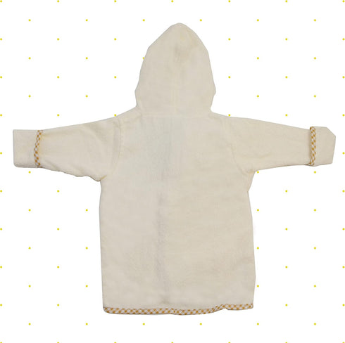 100% Spasilk Cotton Hooded Terry Bathrobe with Booties Baby One Size Gifts Shower