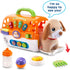 VTech Orange Care for Me Learning Carrier Toy with Plush Puppy