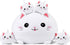 Cute Cat Plush Stuffed Animal with 4 Baby Soft Pillows, Birthday Gift for Kids