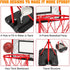 Meland Kids Basketball Hoop, Adjustable Height 3.4ft-6.2ft, Indoor Outdoor Basketball Goal for Boys 3-8