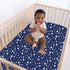 4-Pack The Peanutshell Baby Crib Sheets for Girl or Boy - Soft, Oval & Fitted Baby Girls or Boys Crib Sheet, Rectangle