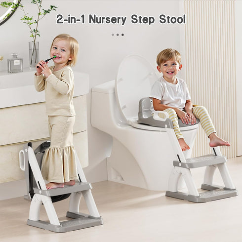 2 1 Potty Training Seat, Toddler Toilet Seat for Kids Boys Girls, in Potty Training Toilet for Kids, Splash Guard