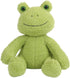 CAZOYEE Green Frog Plush Stuffed Animal, Cute Frog Plushie Doll, Birthday Christmas Soft Toy Gift for Kids Children Girls Boys, 10"