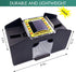 Automatic Card Shuffler, Battery Operated Card Dealer Machine for UNO, Blackjack, Texas Hold'em Home Games