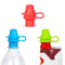 Kiddikap Original Water Bottle Topper for Toddlers 100% Silicone Sippy Top Spout