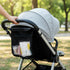 Larrel Universal Stroller Organizer, Stroller Mesh Cargo Net with Non-Slip Adjustable Strap, Diaper Caddy Organizer
