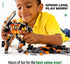 JITTERYGIT Mech Robot Soldier Glow in The Dark Bricks Toy STEM Gift Set - Cool Military Holiday Present for Boys,