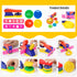 Playdough Tools Set for Kids, 32 PCS Play Dough Tools Kit with Molds, Rollers, Extruder, Cutter, Scissor in Random Color