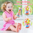 Rainmaker - 7 inch Wooden Rain Stick Montessori Toy for Babies 6-12 Months, Baby Rattle Shaker Musical Instrument