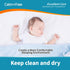 Calm&Free 18x 24(100 Count) Baby Disposable Changing Pads, Underpads Portable Diaper Changing Pads