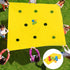 Sonyabecca Team Building Hole Tarp Game - Fun Group Activity in Yellow