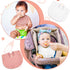 10 Pcs Soft Adjustable Baby Muslin Bibs for Newborn Baby Girl Boy Toddlers Infants Teething Drool Bandana