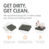 Boon Grass Plastic Drying Rack - Modern Baby Bottle Organizer, 9.75 x 9.88 x 3.0 inches - Gray