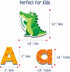 78 Magnetic Alphabet Set, 26 Uppercase, 26 Lowercase Letters & 26 Object Patterns, Educational Spelling Learning Toys