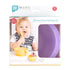 Bumkins Baby Bowl, Silicone Feeding Set with Suction, Includes Spoon and Lid, Training Essentials for Baby Led Weaning