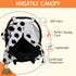 Lightweight Double Layer Car Seat Canopy with Soccer Pattern