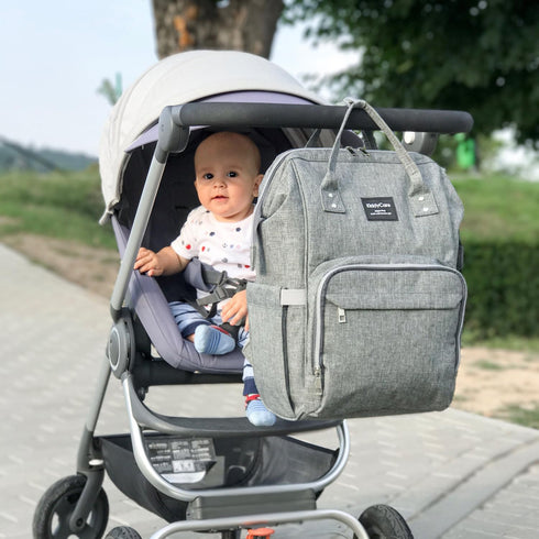 Backpack Backpack KiddyCare Diaper | Travel for Mom with Baby Diaper Bags and Changing Station Multipurpose Waterproof