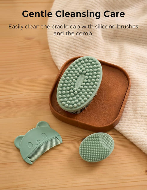 Momcozy Baby Kit, Baby Shower & Registry Essential Kit for Grooming & Cleansing Care, Includes Electric Nail File