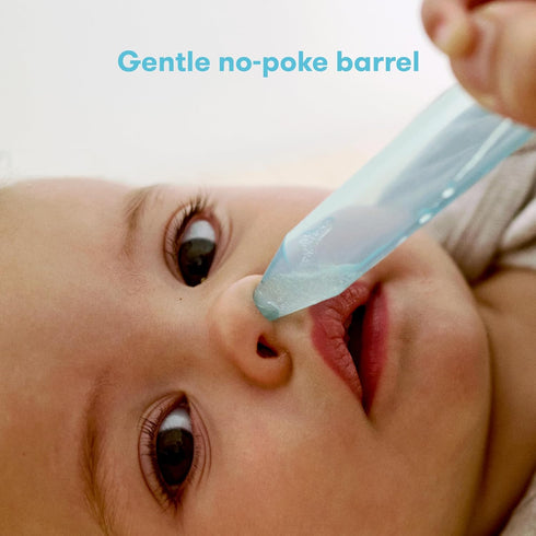 24 Frida Baby NoseFrida SnotSucker for Baby, Nasal Aspirator for Baby, Nose Sucker Baby Nasal Aspirator for Baby