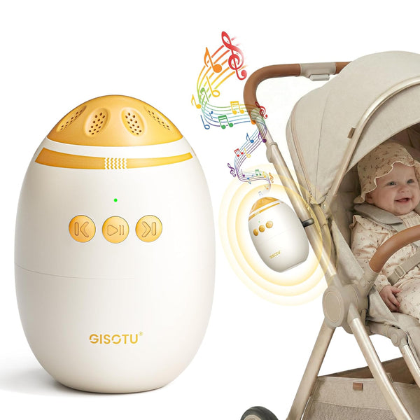 Baby Stroller Rocker with Adjustable Vibration Speed and 11 Soothing White Noise,