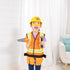 Set (6-Piece) (24-Piece) Melissa & Doug Construction Worker Costume with Deluxe Jumbo Cardboard Blocks