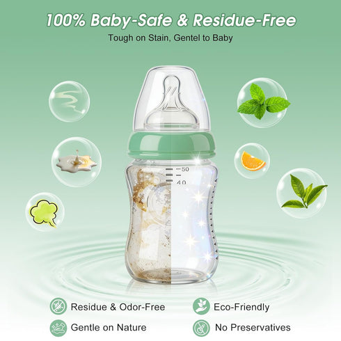 Dushany 150 Momcozy Descaling Tablets PCS for Baby Brezza Grownsy Papablic Momfann Bottle Washer - Detergent Tablets