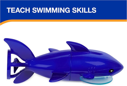 SwimWays Zoomimals Shark Toy, Kids Pool Accessories & Diving Toys for Ages 5 & Up, Swimming Pool Fun