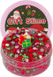 Green & Red Pearl Bead Slime, Good Stretchy & Non-Sticky Crunchy Slime,