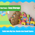 Cartboatoy 48-Pack 26/36/48 Cardboard Building Blocks for Kids: Jumbo Gifts Heavy Duty Develop Creative Thinking