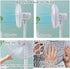 2 Pack 16" Washable Fan Cover, Dustproof Pedestal Fan Mesh Cover, Protects Kids' Fingers, Perfect for Parents of
