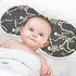 GOODOLD Set 4 Pack Cartoon Spooky Skeleton Muslin Baby Burp Cloths - Super Absorbent and Soft Burping Rags - Cotton