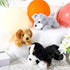 Skylety 3 Pcs Dog Stuffed Animal Plush Set - 7.87 Inch Soft Dog Pillow Toys for Christmas, Birthday, Home Decor