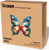 LEOGOR Wooden Puzzles for Adults - Butterfly Oasis - Large 350 Piece (16.1 x 15.1 in) Wood Jigsaws