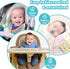 12 6 12 Richgv Baby Cell Phone Toy - Sensory Learning Toys with Functions, Light & Multi Sound Effects, Teething Toys