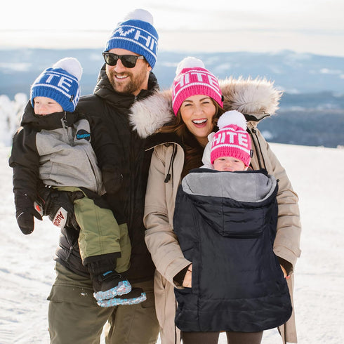 Orzbow Winter Baby Carrier Cover — Waterproof & Windproof with Detachable Hood, Universal for Carriers & Strollers