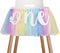 MIAUL Unicorn Highchair Banner Decoration for Baby,1st First Birthday Banner, High Chair Fabric