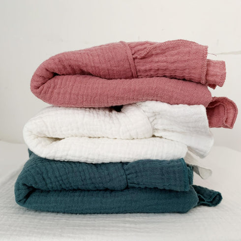 Generic 35x35Inches Cotton Muslin Baby Blanket for Girls | Soft, Breathable Muslin Baby Blanket with Ruffle Edge