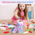 DreamyCandy Crayons,18PCS Set,Gift DreamCandy Rocket and Fish-Shaped Non Toxic Washable Toddler Crayons for Kids