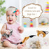 Nurturing Cat Stuffed Animal with Plush Kittens, Mommy Cat with 4 Baby Cats for Birthday Party Favors Gifts