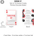 Big Dot of Happiness Las Vegas Casino Party Games - 4 Games with 10 Cards Each - Gamerific Bundle