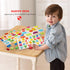 Wooden Puzzles for Toddlers, Voamuw Alphabet Number Shape Learning Puzzle for Kids Ages 3-5, Montessori Educational