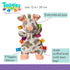 Taggies Patches Pig Lovey Soft Toy, 12 Inch (Pack of 1)